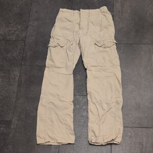 Zara Straight Leg Cargo Pants Size 4